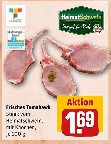 Frisches Tomahawk