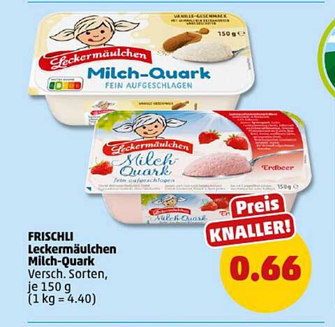 FRISCHLI Leckermäulchen Milch-Quark