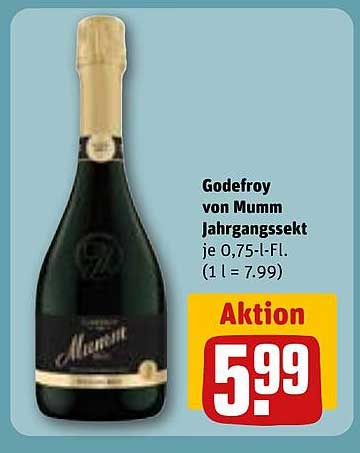 Godefroy von Mumm Jahrgangssekt