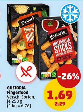 GUSTORIA Fingerfood