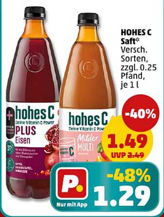 HOHES C Saft*