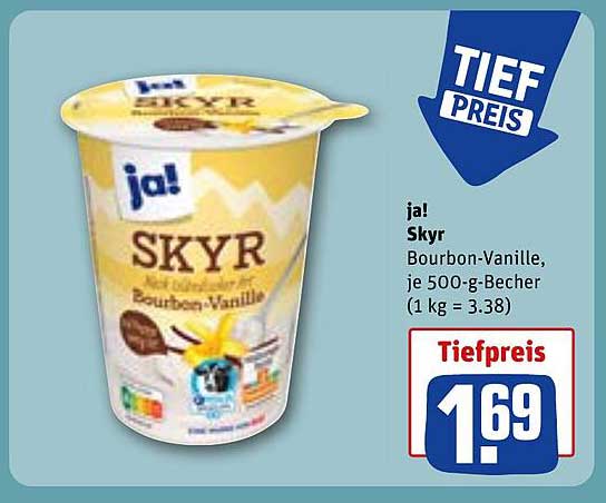 ja! SKYR Bourbon-Vanille