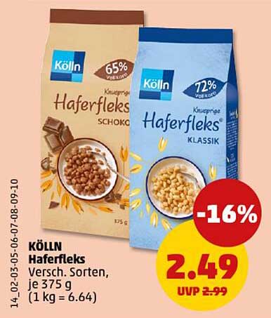 KÖLLN Haferfleks