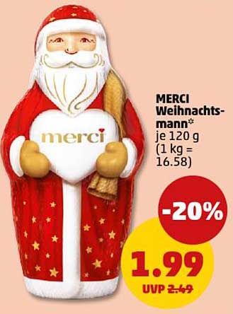 MERCI Weihnachtsmann*