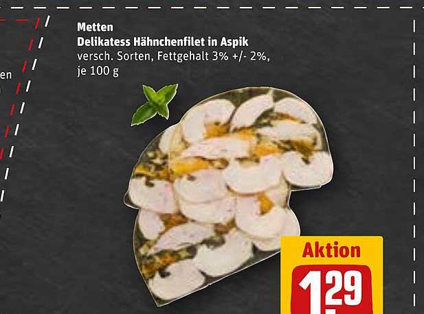 Metten Delikatess Hähnchenfilet in Aspik