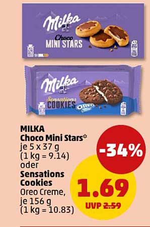 MILKA Choco Mini Stars*