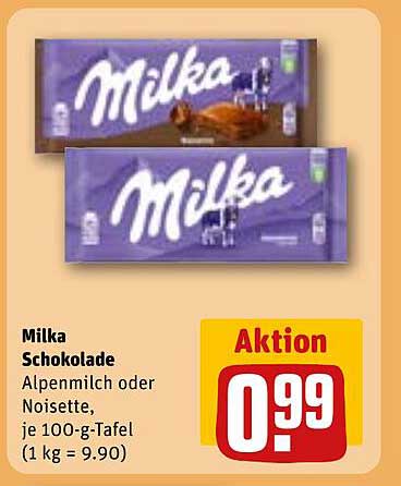 Milka Schokolade