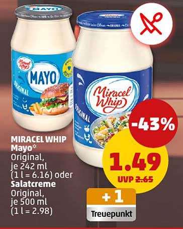 Miracel Whip Mayo*