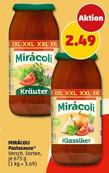 MIRÁCOLI Pastasauce