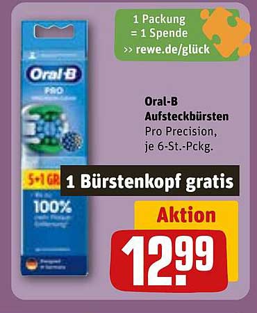 Oral-B Aufsteckbürsten Pro Precision