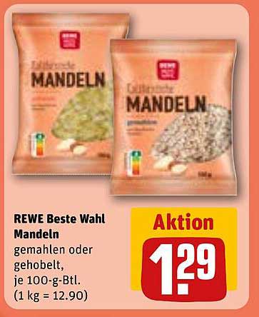 REWE Beste Wahl Mandeln