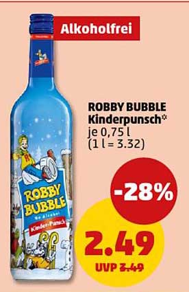 ROBBY BUBBLE Kinderpunsch*