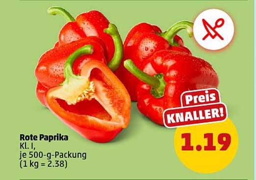 Rote Paprika