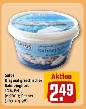 Safos Original griechischer Sahnejoghurt