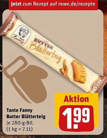 Tante Fanny Butter Blätterteig