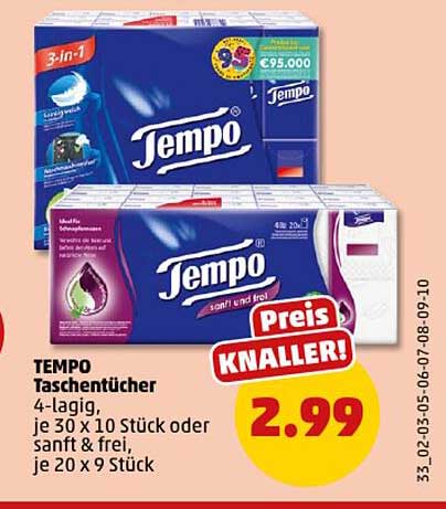 TEMPO Taschentücher