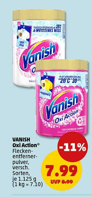 VANISH Oxi Action* Fleckenentferner-Pulver