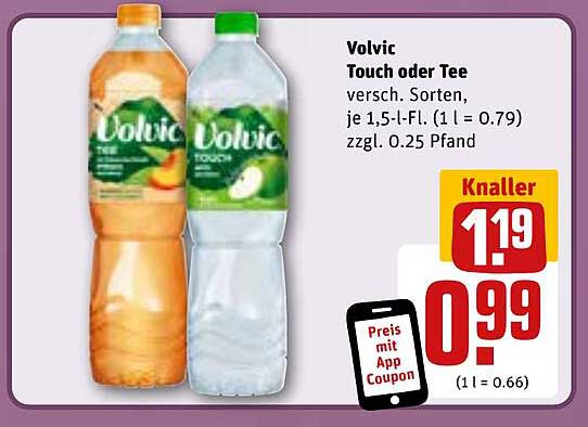 Volvic Touch oder Tee