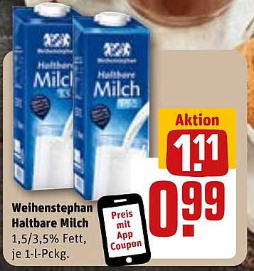 Weihenstephan Haltbare Milch