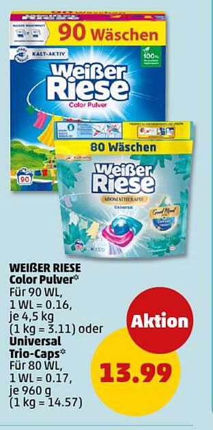 Weißer Riese Color Pulver