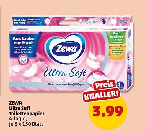 ZEWA Ultra Soft Toilettenpapier