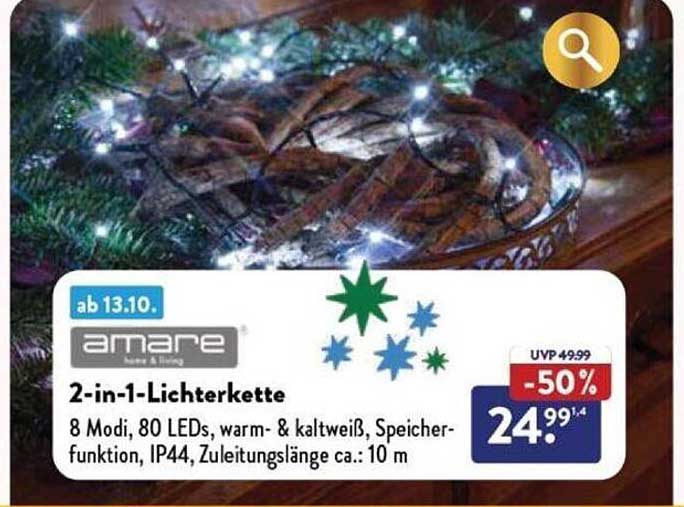 2-in-1-Lichterkette