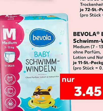 BEVOLA® BABY SCHWIMM-WINDELN