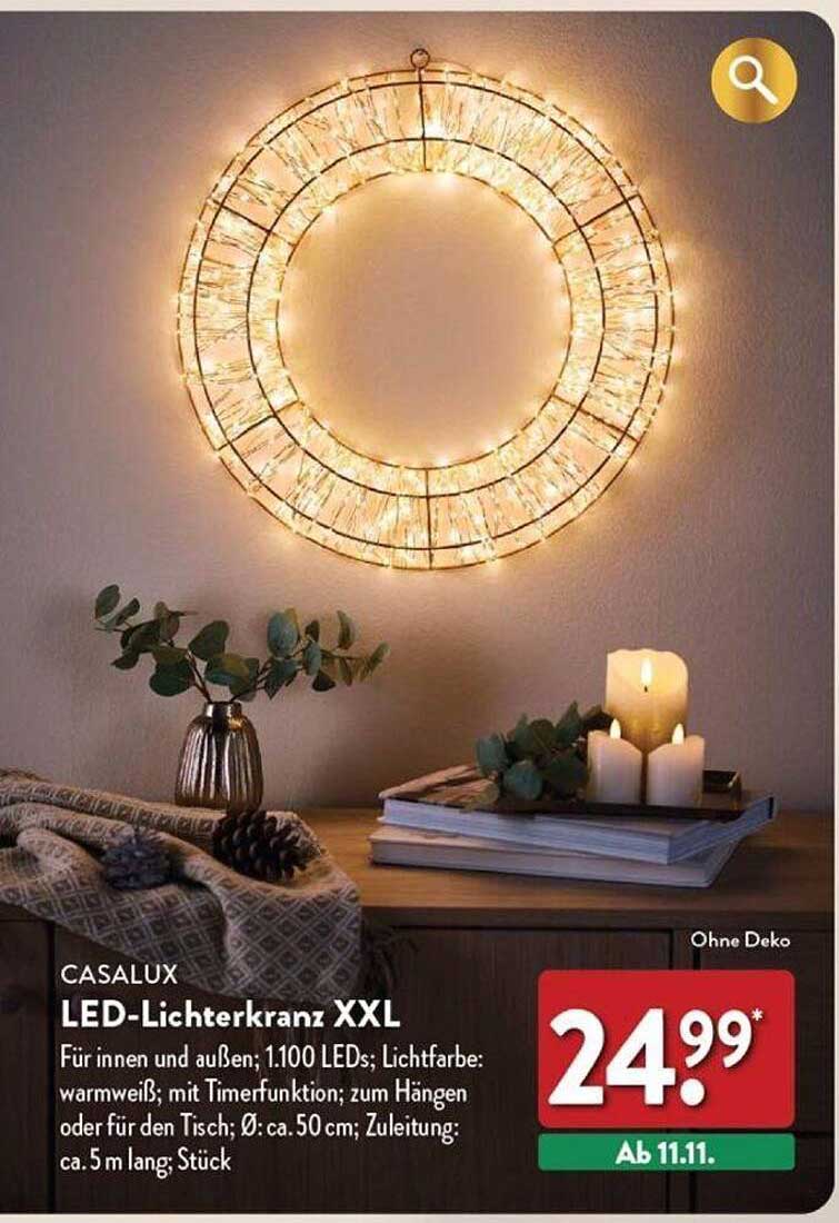 CASALUX LED-Lichterkranz XXL