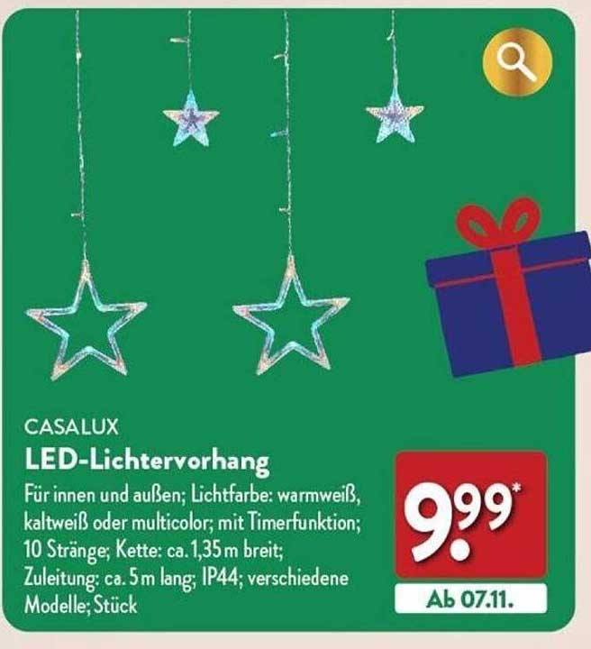 CASALUX LED-Lichtervorhang