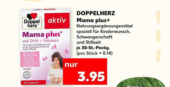 DOPPELHERZ Mama plus+