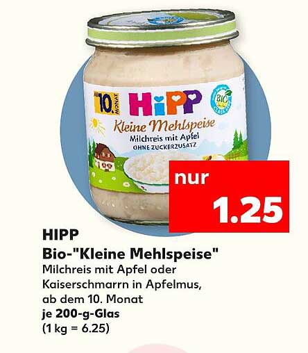 HIPP Bio-"Kleine Mehlspeise"