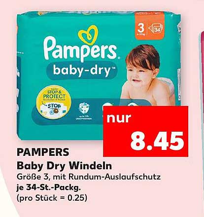 Pampers Baby Dry Windeln