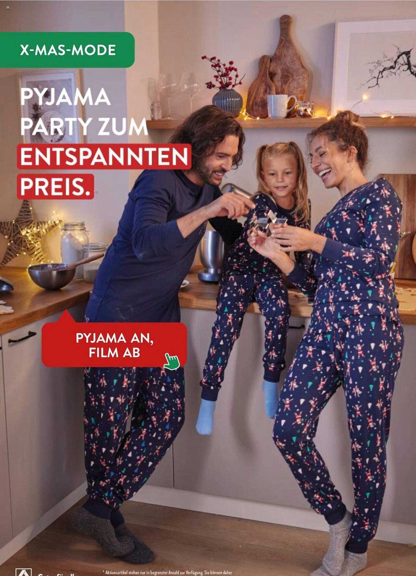 PYJAMA PARTY ZUM ENTSPANNTEN PREIS.