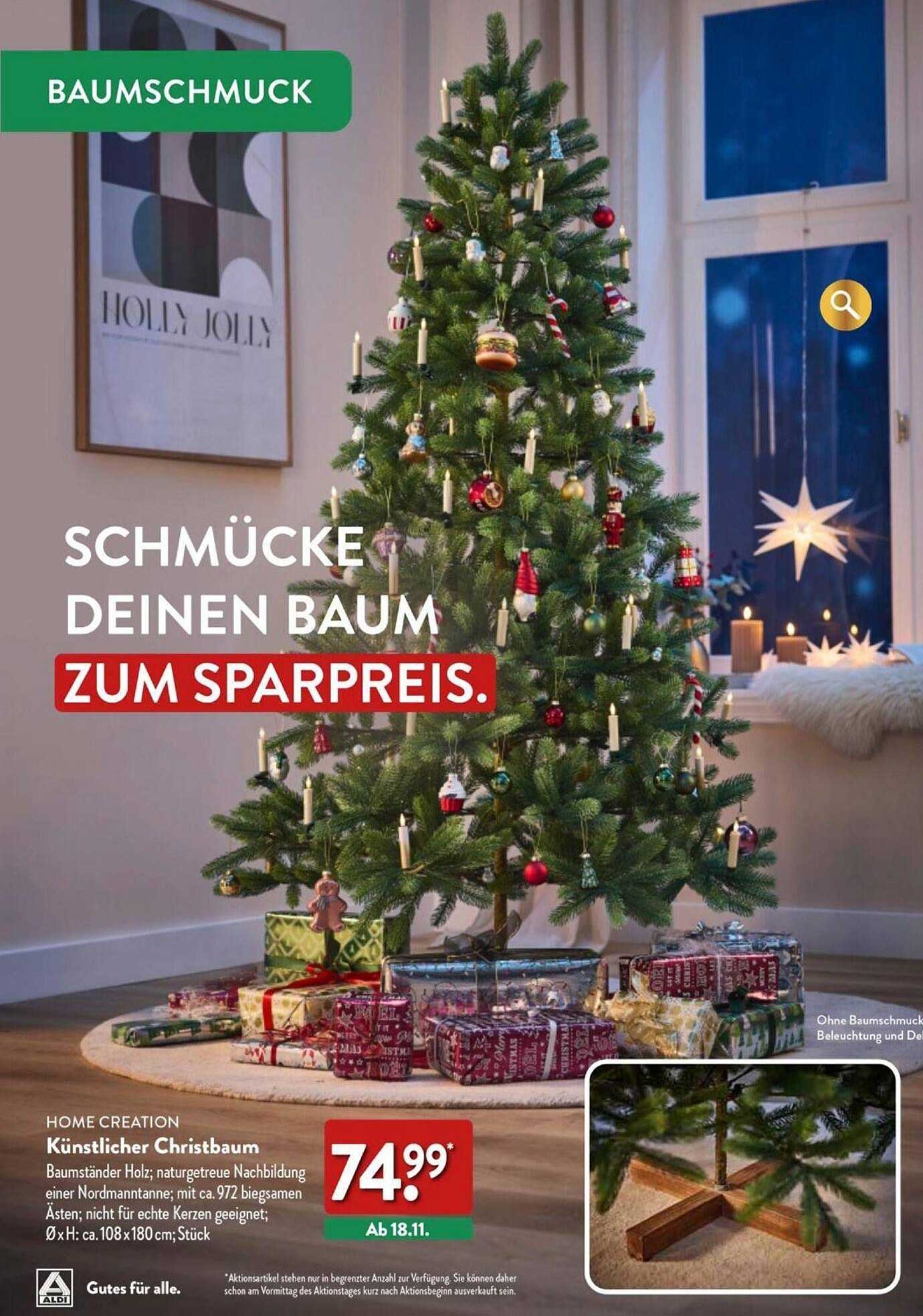 SCHMÜCKE DEINEN BAUM ZUM SPARPREIS.