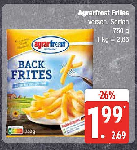 Agrarfrost Frites