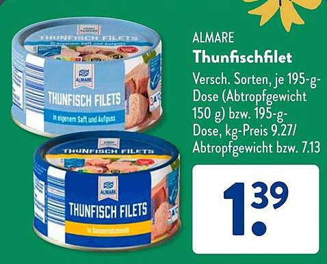 ALMARE Thunischfilet