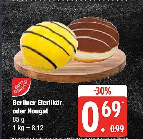 Berliner Eierlikör oder Nougat