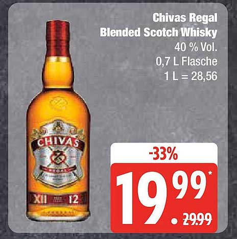 Chivas Regal Blended Scotch Whisky