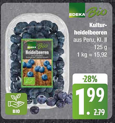 EDEKA Bio Kulturheidelbeeren