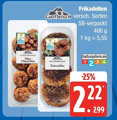 Frikadellen versch. Sorten SB-verpackt