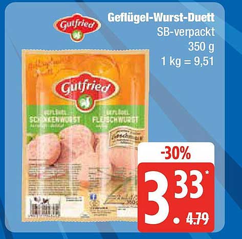 Geflügel-Wurst-Duett