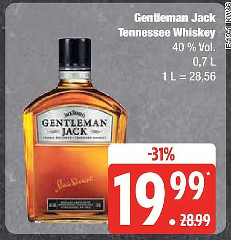 Gentleman Jack Tennessee Whiskey