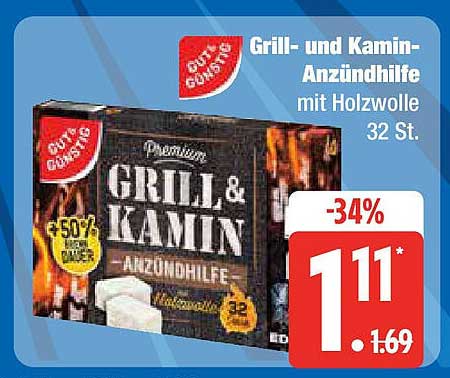 Grill- und Kamin-Anzündhilfe