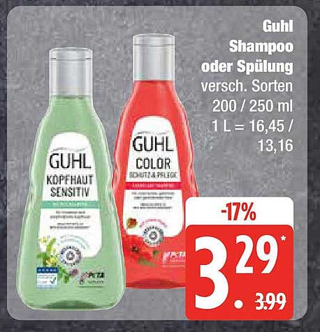 Guhl Shampoo oder Spülung