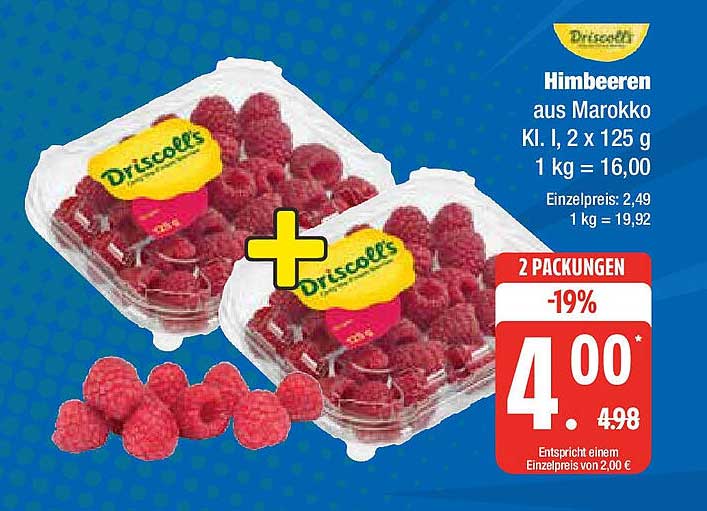 Himbeeren aus Marokko