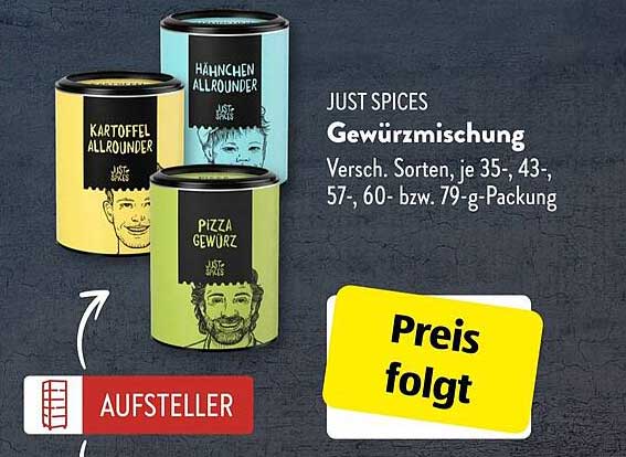 JUST SPICES Gewürzmischung