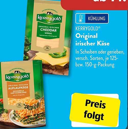 KERRYGOLD Original irischer Käse