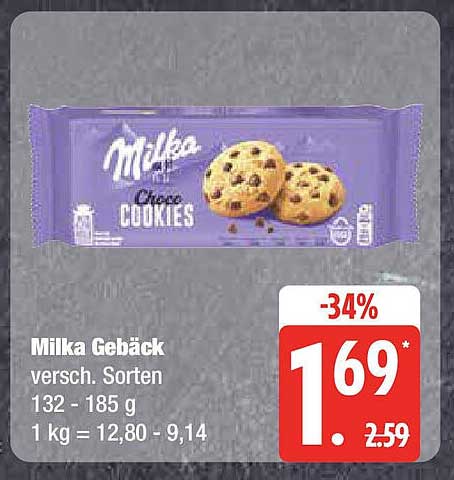 Milka Gebäck