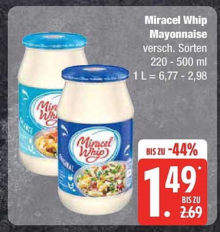 Miracel Whip Mayonnaise