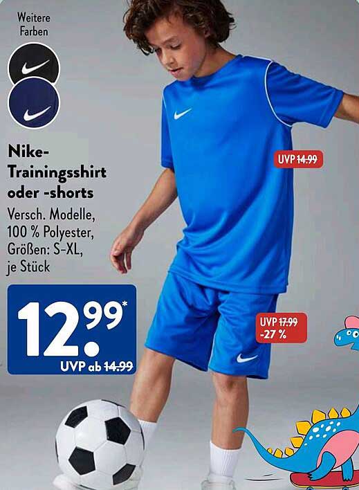 Nike-Trainingsshirt oder -shorts